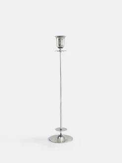 Totem Candle Holder – Silver