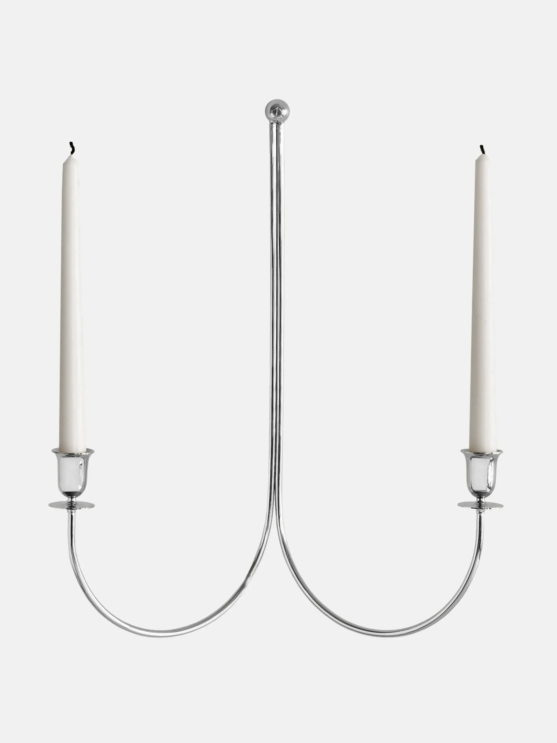 Totem Twin Sconce - Silver