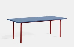 Two-Colour Rectangular Table