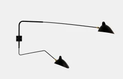 Wall Lamp with Two Rotating Arms
