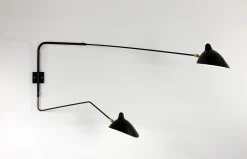 Wall Lamp with Two Rotating Arms